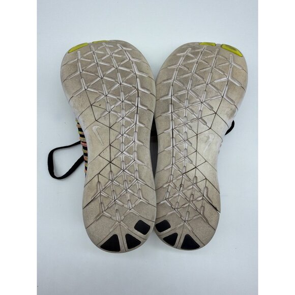 Nike Free Rn Flyknit Multicolor Running Shoes size 7 - Picture 8 of 8